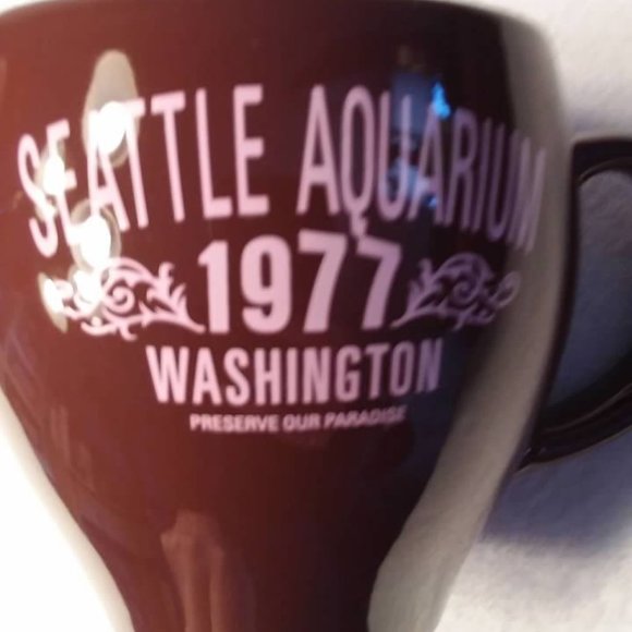Seattle Aquarium 1977 Washington Coffee Mug - Picture 5 of 5